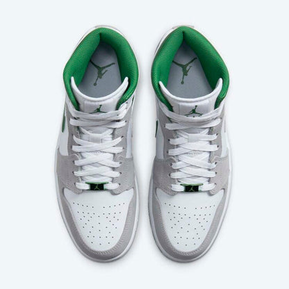 Men's Air Jordan 1 Mid 'Pine Green' Shoes