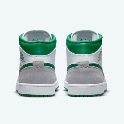 Men's Air Jordan 1 Mid 'Pine Green' Shoes