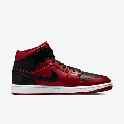 Men's Air Jordan 1 Mid 'Reverse Bred' Shoes
