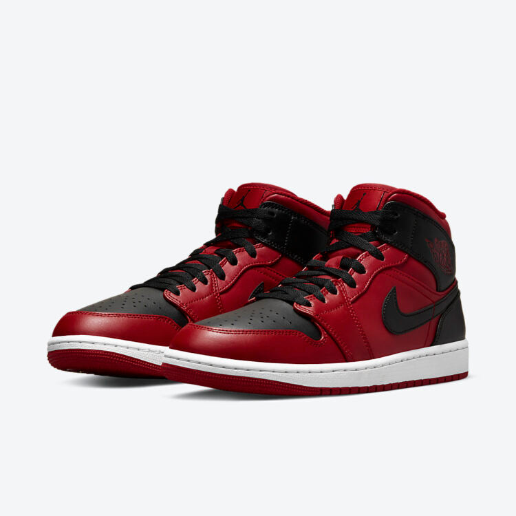 Men's Air Jordan 1 Mid 'Reverse Bred' Shoes