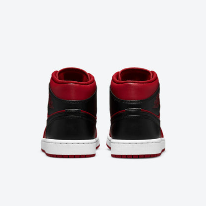 Men's Air Jordan 1 Mid 'Reverse Bred' Shoes