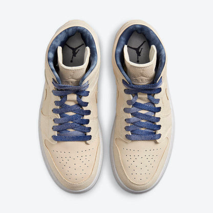Men's Air Jordan 1 Mid 'Sanddrift' Shoes