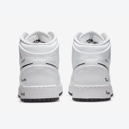 Men's Air Jordan 1 Mid 'Schematic' Shoes