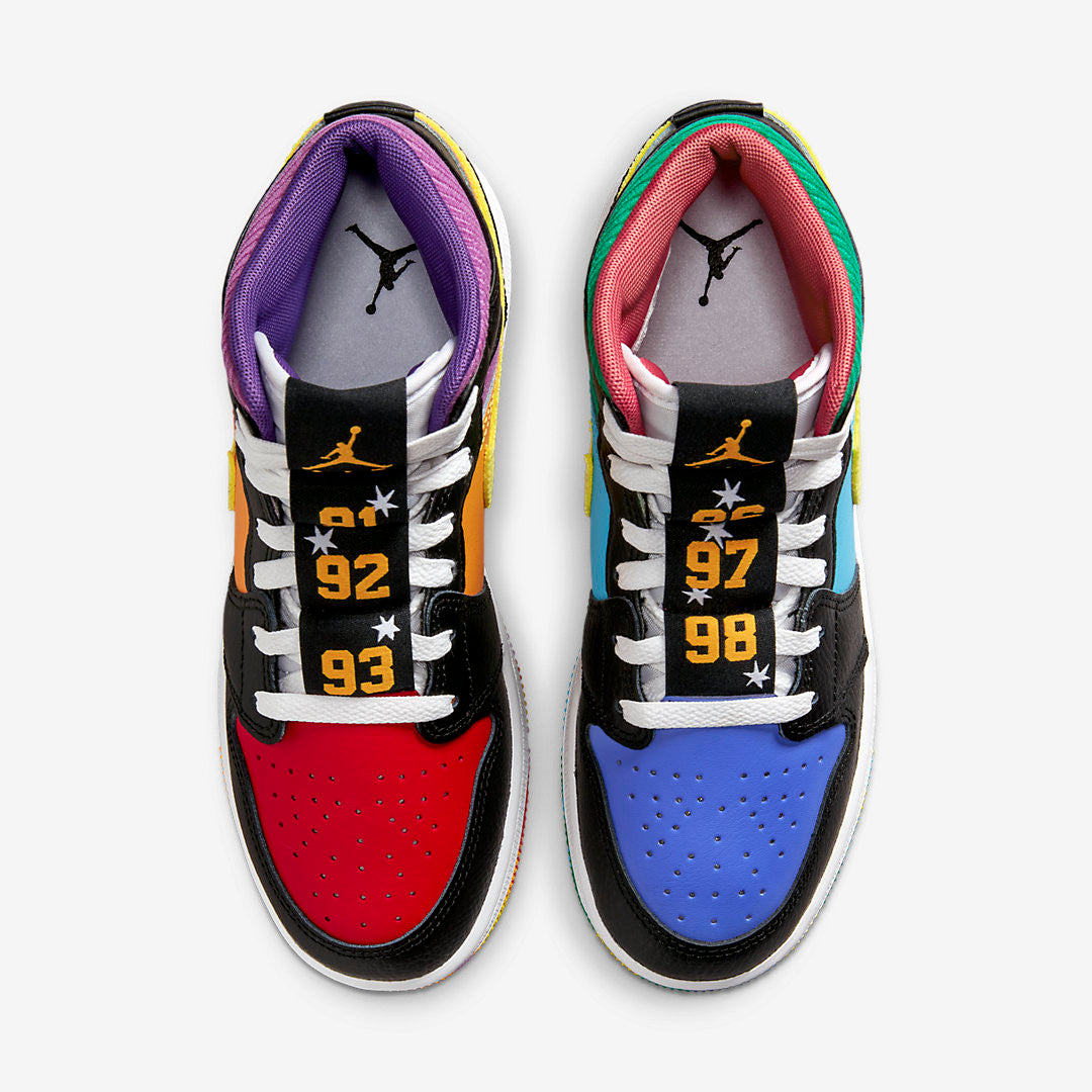 Men's Air Jordan 1 Mid 'Six Championships' Shoes