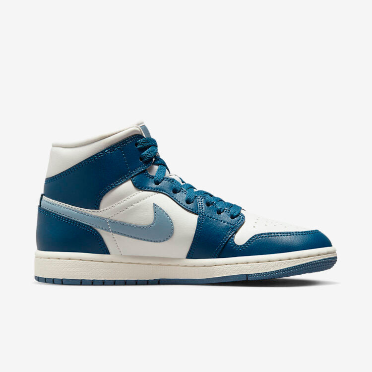 Men's Air Jordan 1 Mid 'Sky J French Blue' Shoes