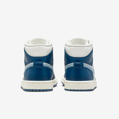 Men's Air Jordan 1 Mid 'Sky J French Blue' Shoes