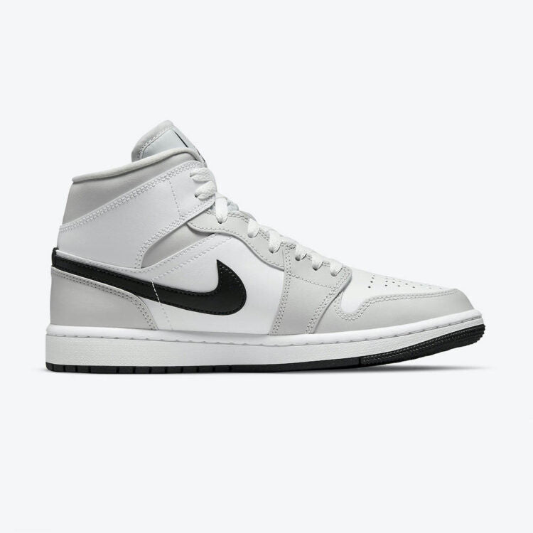 Men's Air Jordan 1 Mid 'Smoke Grey' Shoes