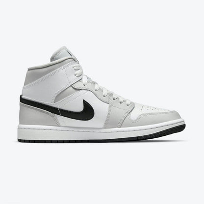 Men's Air Jordan 1 Mid 'Smoke Grey' Shoes