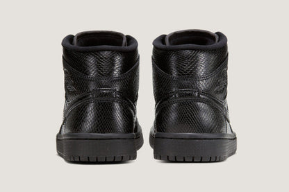 Men's Air Jordan 1 Mid 'Snakeskin' Shoes