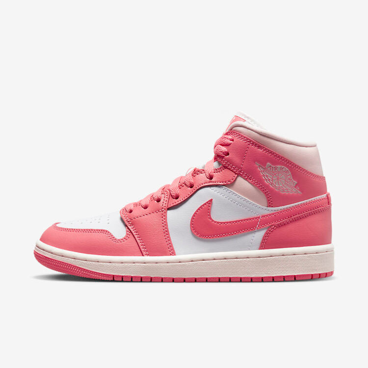 Men's Air Jordan 1 Mid 'Strawberries and Cream' Shoes