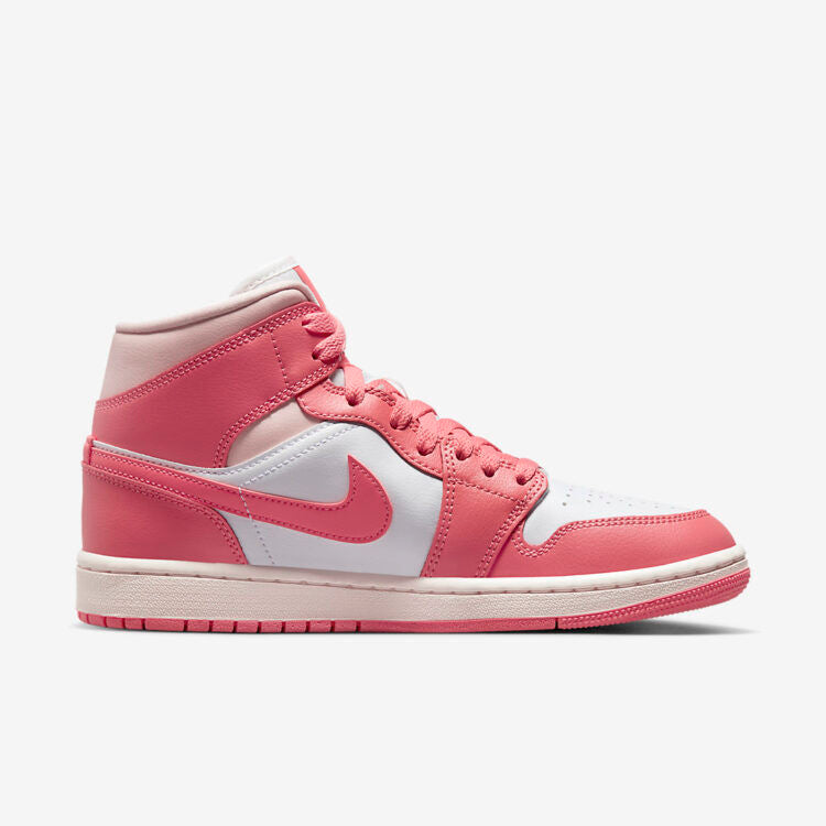 Men's Air Jordan 1 Mid 'Strawberries and Cream' Shoes