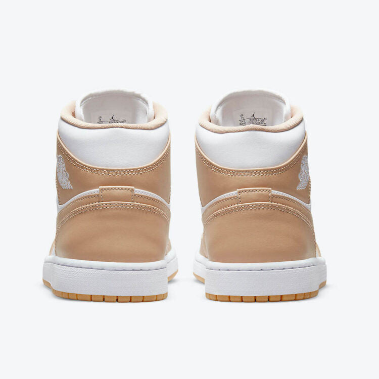Men's Air Jordan 1 Mid 'Tan Gum' Shoes