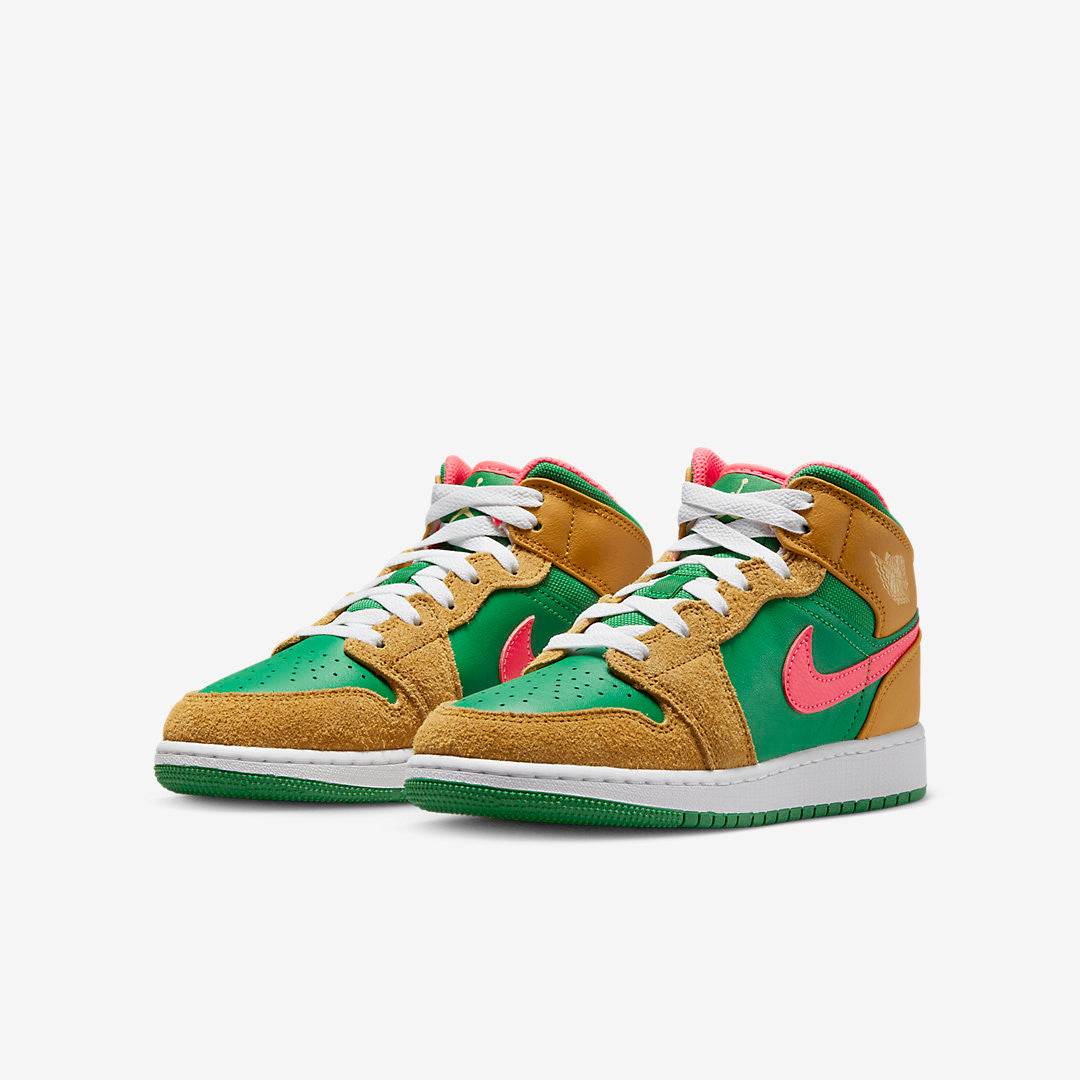 Men's Air Jordan 1 Mid 'Teddy Bears' Shoes