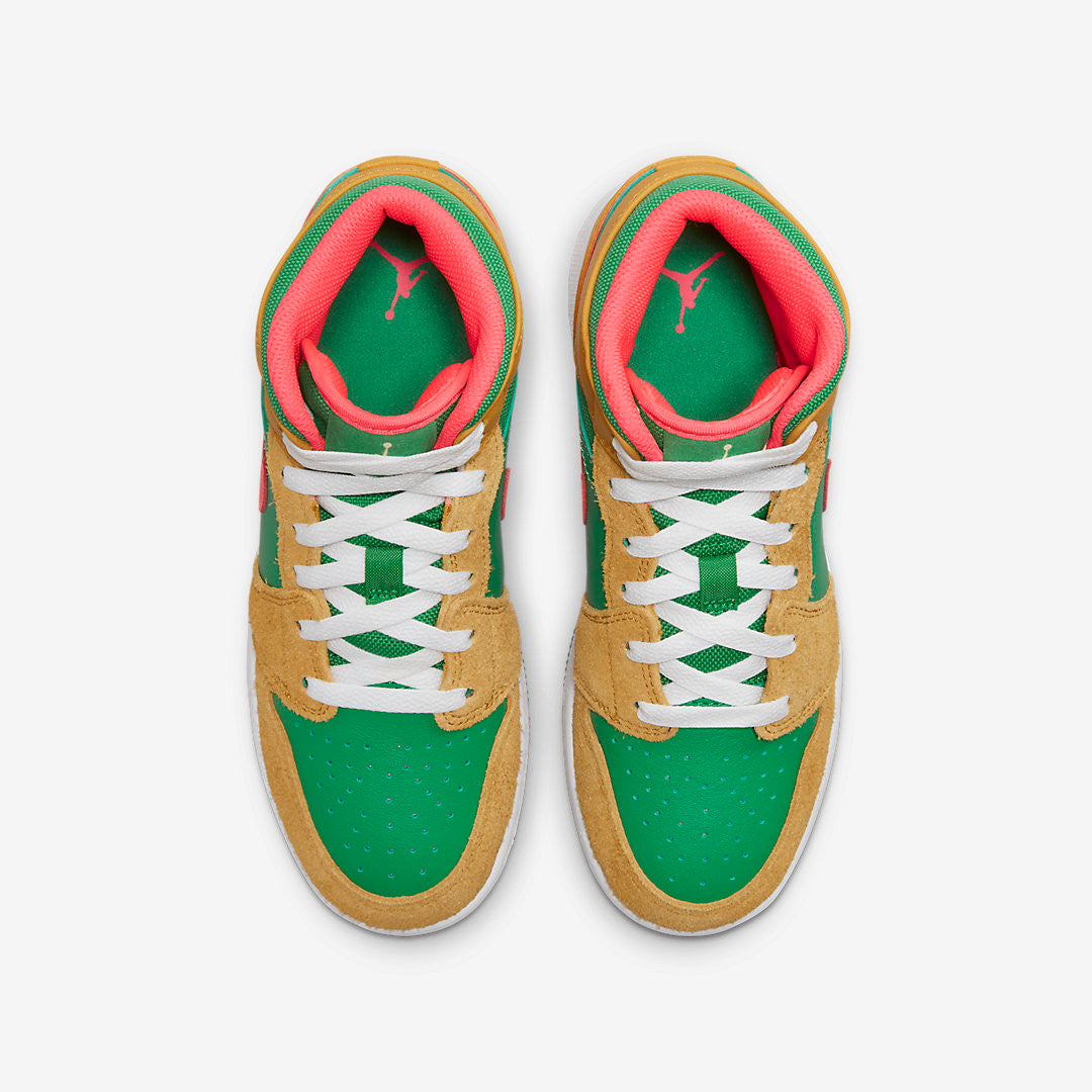 Men's Air Jordan 1 Mid 'Teddy Bears' Shoes