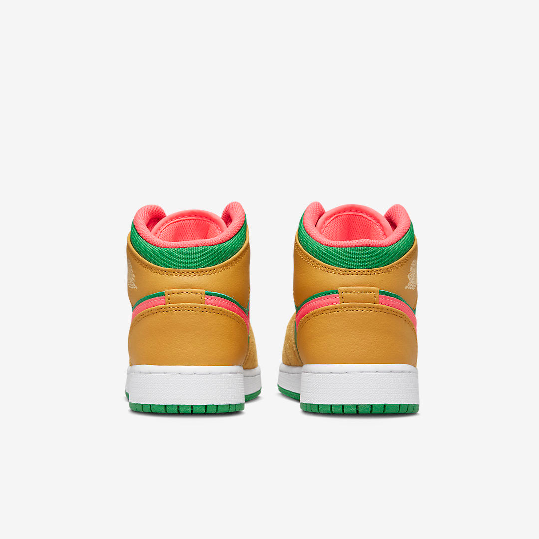 Men's Air Jordan 1 Mid 'Teddy Bears' Shoes