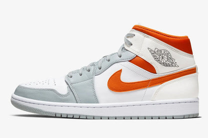 Men's Air Jordan 1 Mid 'Texas Longhorns' Shoes