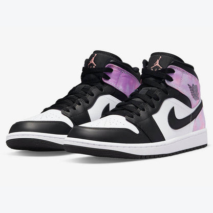 Men's Air Jordan 1 Mid 'Tie Dye' Shoes