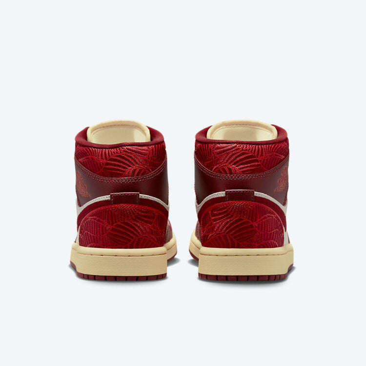 Men's Air Jordan 1 Mid 'Tiki Leaf' Shoes