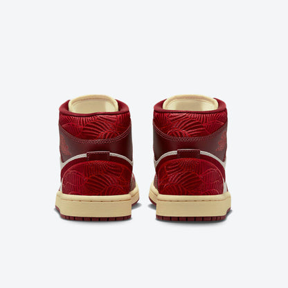 Men's Air Jordan 1 Mid 'Tiki Leaf' Shoes