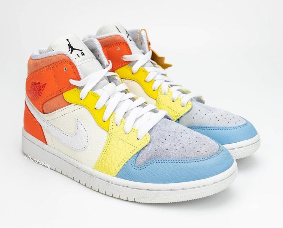 Men's Air Jordan 1 Mid 'To My First Coach' Shoes
