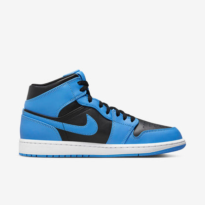 Men's Air Jordan 1 Mid 'University Blue' Shoes