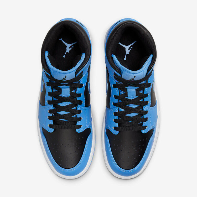 Men's Air Jordan 1 Mid 'University Blue' Shoes