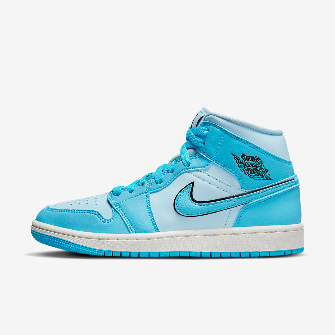 Men's Air Jordan 1 Mid 'University Blue' Shoes