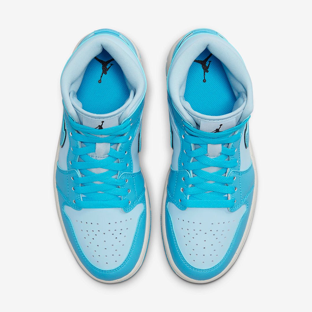 Men's Air Jordan 1 Mid 'University Blue' Shoes