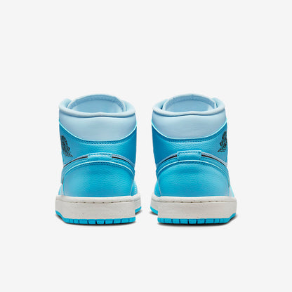 Men's Air Jordan 1 Mid 'University Blue' Shoes