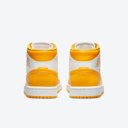 Men's Air Jordan 1 Mid 'University Gold' Shoes