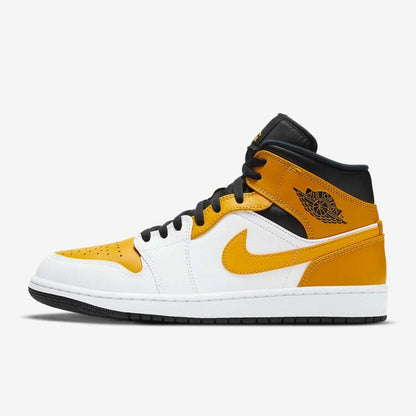 Men's Air Jordan 1 Mid 'University Gold' Shoes