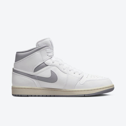 Men's Air Jordan 1 Mid 'Vintage Grey' Shoes
