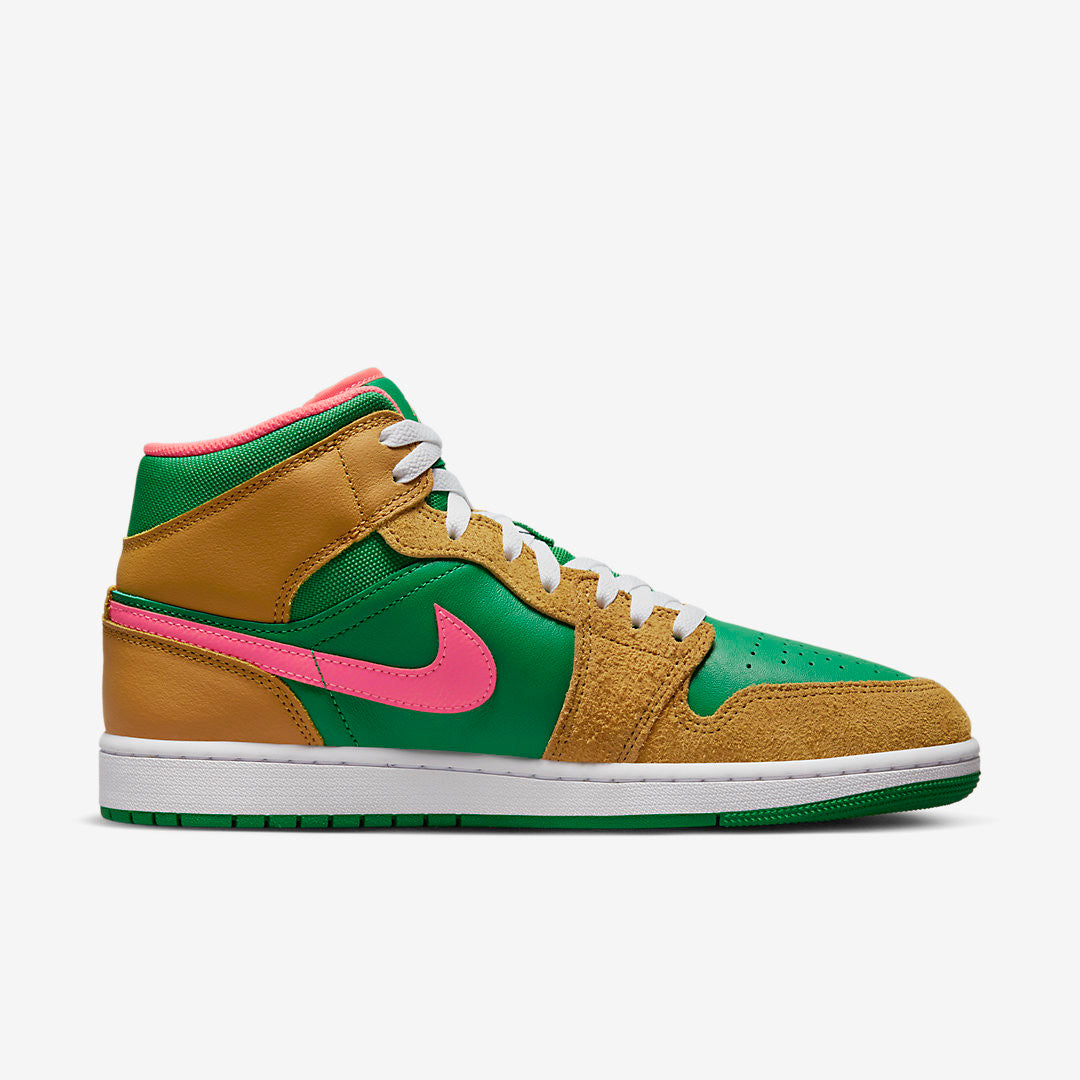 Men's Air Jordan 1 Mid 'Watermelon' Shoes