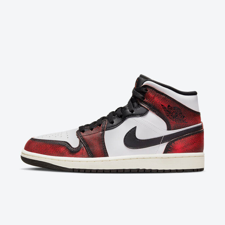 Men's Air Jordan 1 Mid 'Wear Away' Shoes
