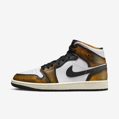 Men's Air Jordan 1 Mid 'Wear Away' Shoes