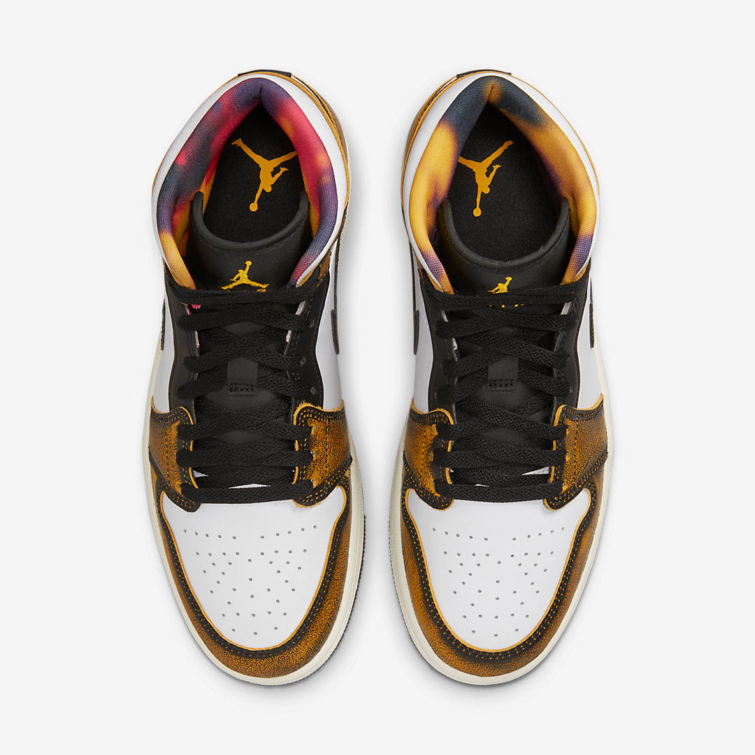 Men's Air Jordan 1 Mid 'Wear Away' Shoes