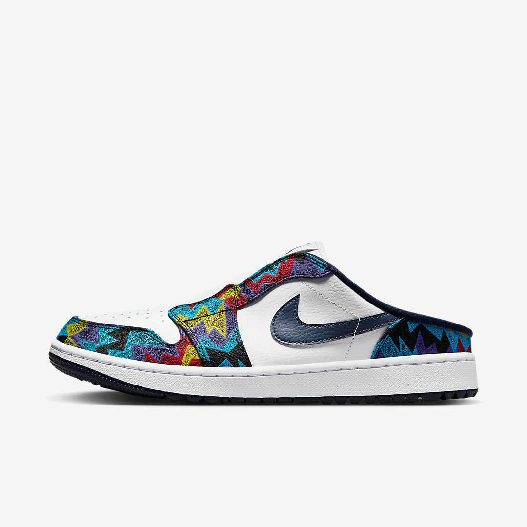 Men's Air Jordan 1 Mule Golf 'Nothing But Net' Shoes