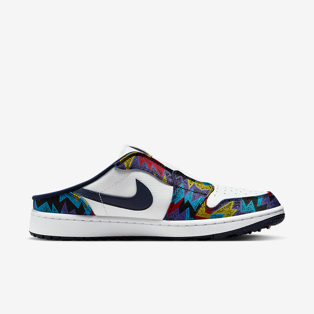 Men's Air Jordan 1 Mule Golf 'Nothing But Net' Shoes