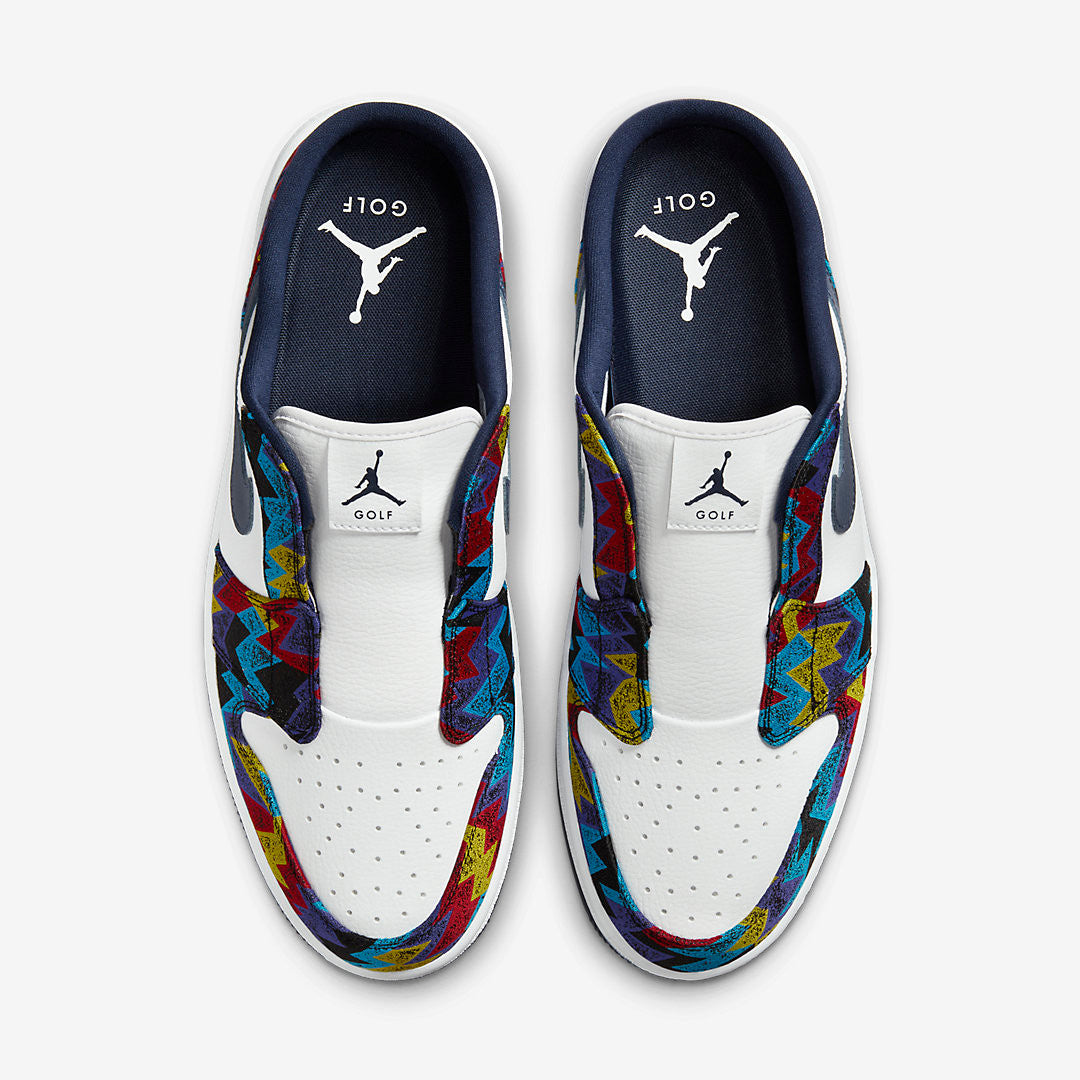 Men's Air Jordan 1 Mule Golf 'Nothing But Net' Shoes