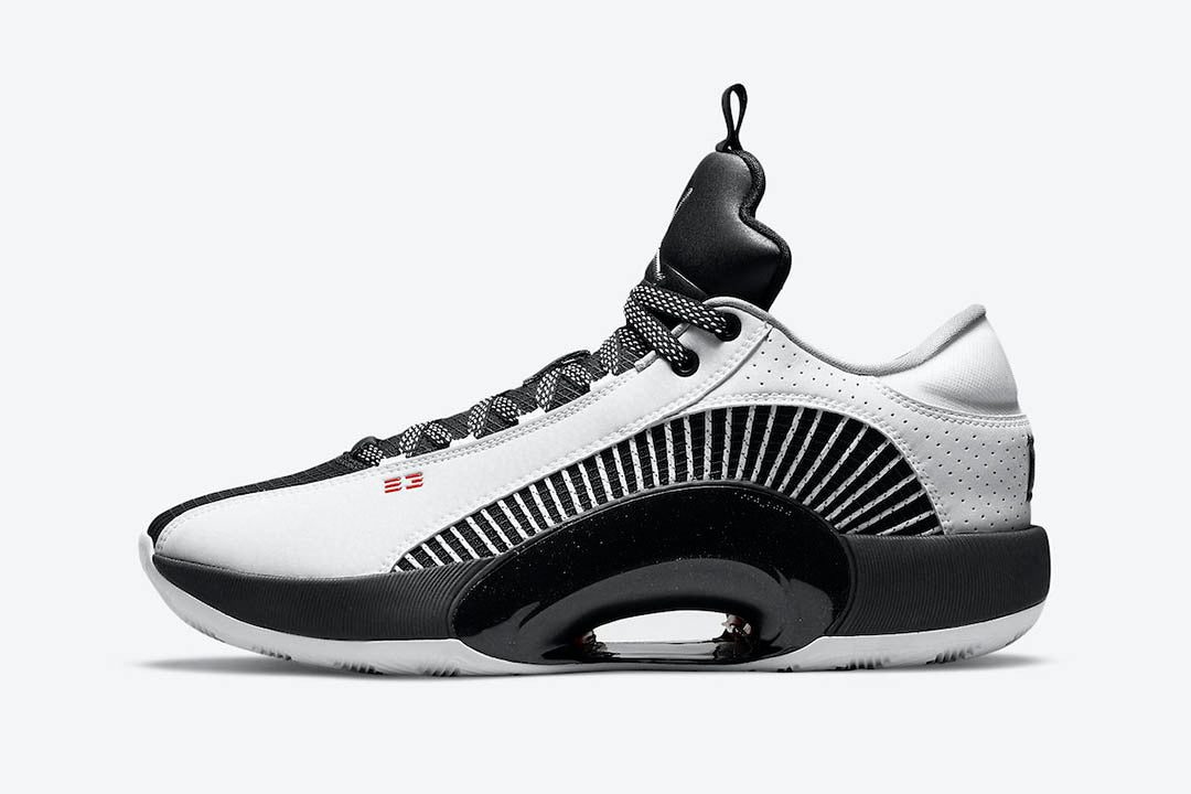 Men's Air Jordan 35 Black White Shoes