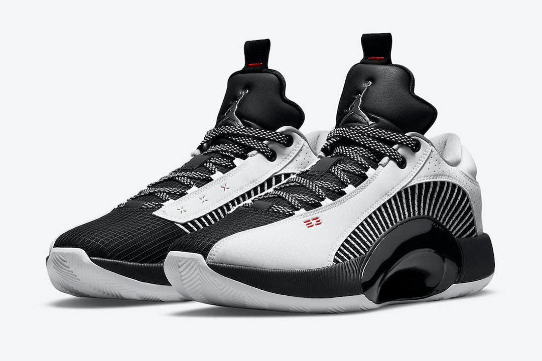 Men's Air Jordan 35 Black White Shoes
