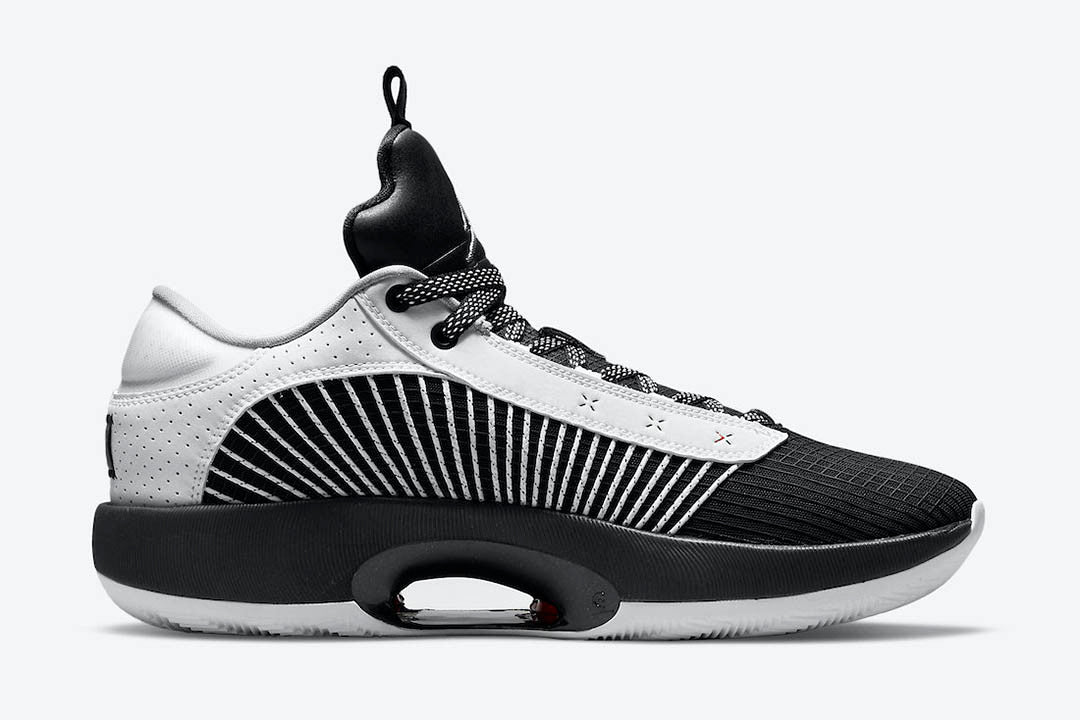 Men's Air Jordan 35 Black White Shoes