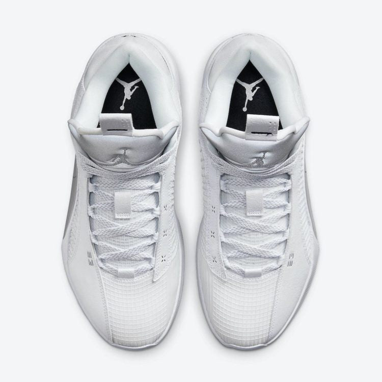 Men's Air Jordan 35 Metallic White Shoes