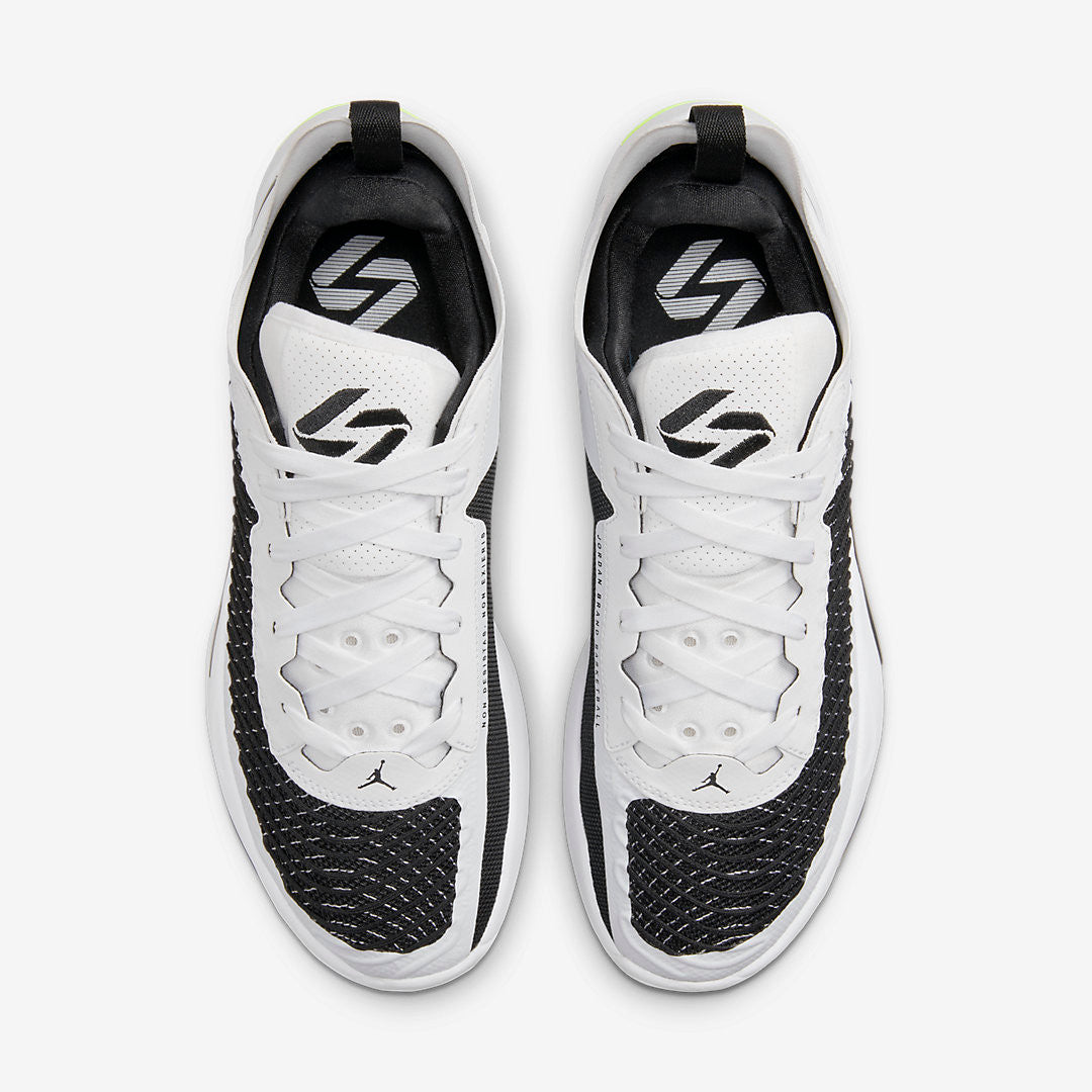 Men's Air Jordan Luka 1 White & Black Shoes