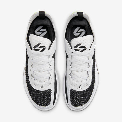 Men's Air Jordan Luka 1 White & Black Shoes