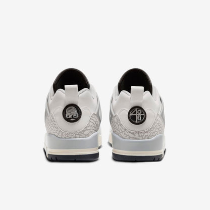 Men's Jordan Spizike Low White Grey Black Shoes