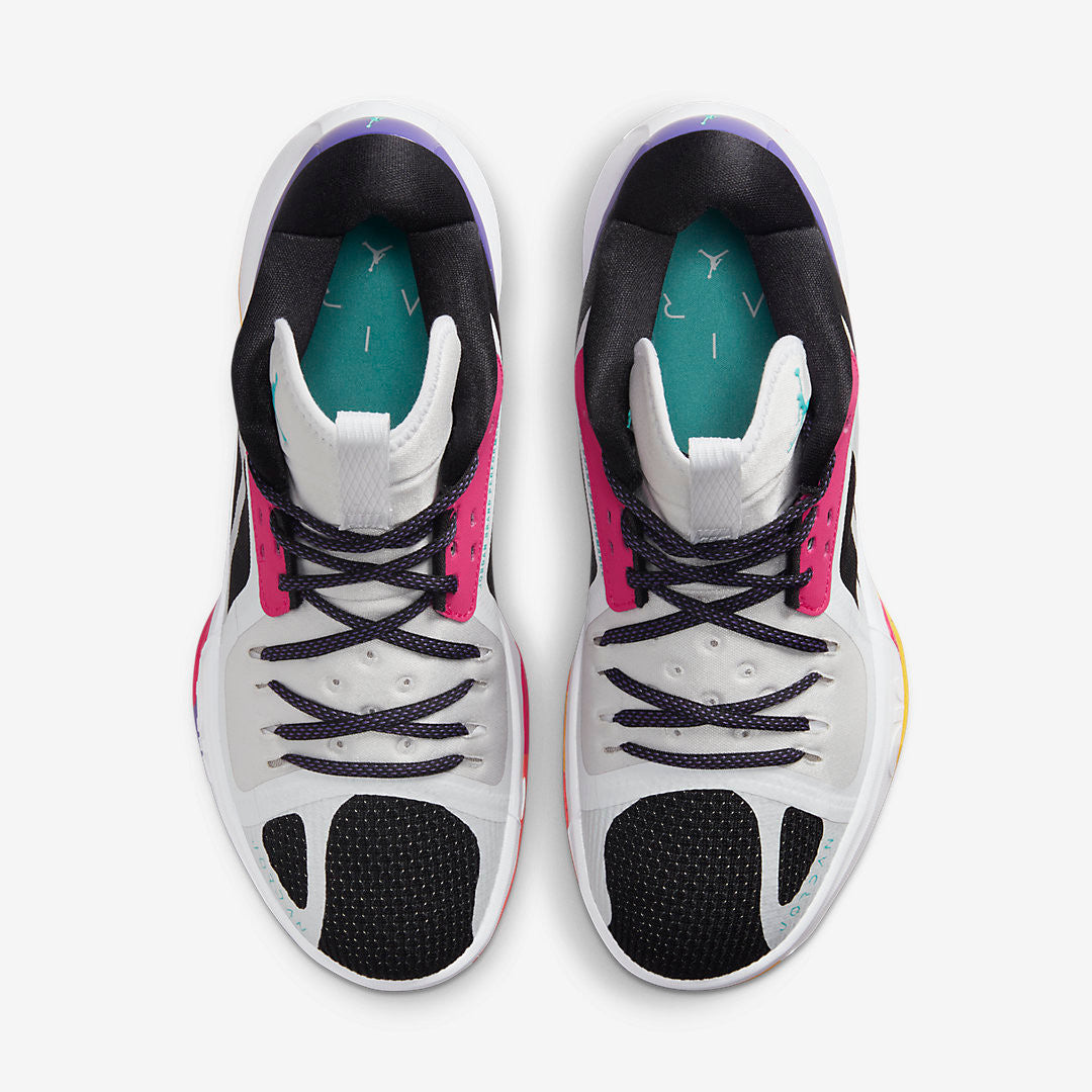 Men's Jordan Zoom White Black Multicolor Shoes