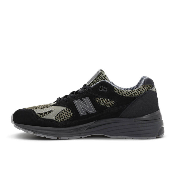 Men's New Balance 991v2 'Olive Green Gray Black' Shoes