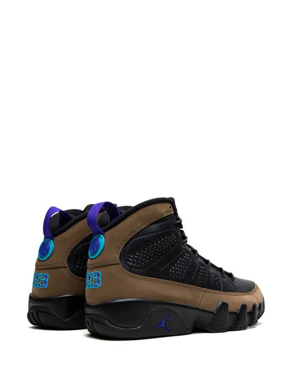 Men's Nike Air Jordan 9 Olive Concord Shoes