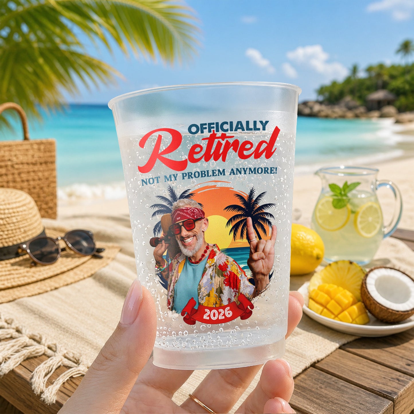 Custom Photo Funny Retirement Cups Gifts For Women
